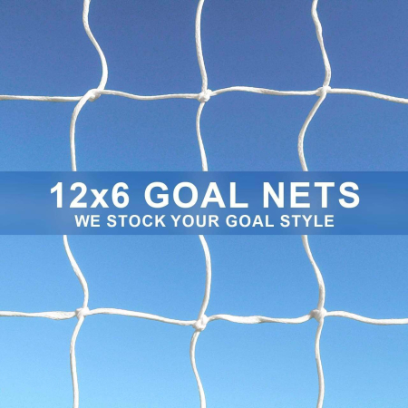 12 x 6 Replacement Goal Nets | Net World Sports