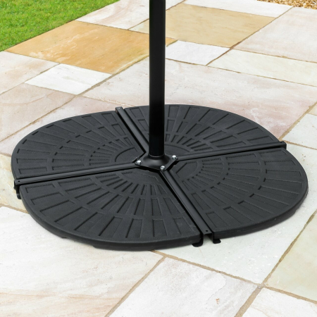 Harrier Overhanging Parasol Bases [25/50kg] | Net World Sports