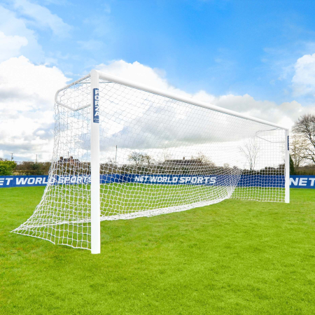 21 x 7 FORZA Alu110 Socketed Football Goal