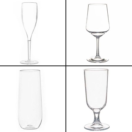 CosySpa Unbreakable Plastic Glasses | Net World Sports