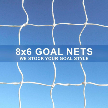 8 x 6 Replacement Goal Nets | Net World Sports