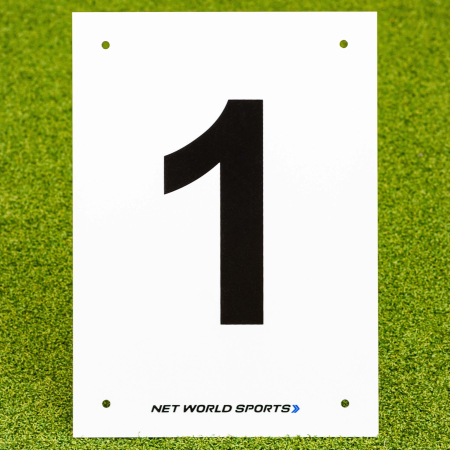 A4 Tennis Court & Sports Pitch Number Plates | Tennis Court Equipment | Sports Pitches Equipment | Net World Sports