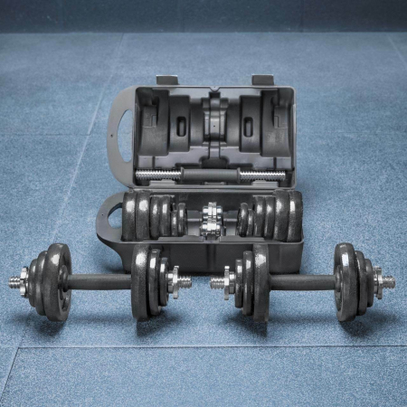 METIS Adjustable Dumbbells Set [20kg] | Net World Sports