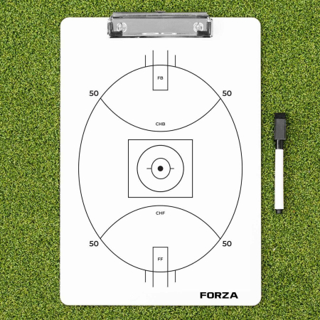 FORZA Aussie Rules Football Coaching Clipboard