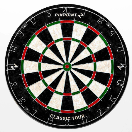 PINPOINT Beginner Dartboard (Classic Tour) | Net World Sports