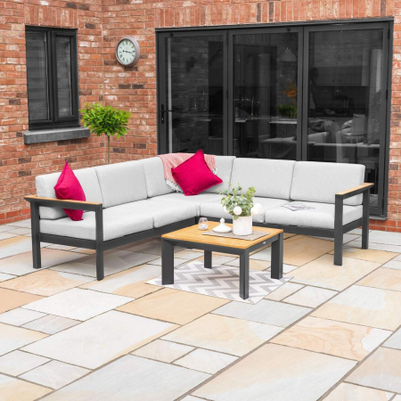 Harrier Luxury Corner Sofa & Table Set | Net World Sports