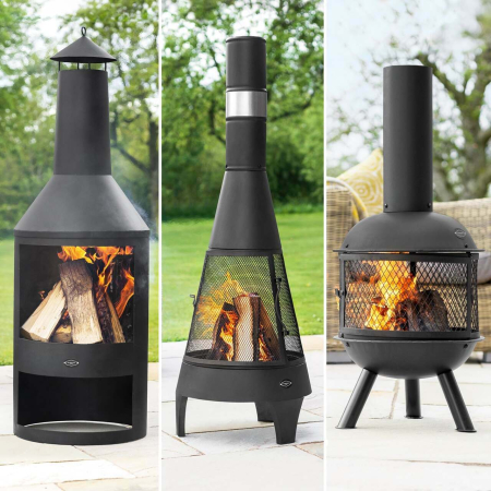 Harrier Chiminea Fire Pits [3 Styles/Sizes]