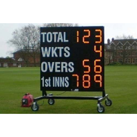 Club Electronic Cricket Scoreboard [1.5m x 1.5m] | Net World Sports