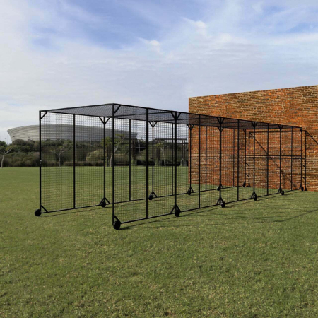 FORTRESS Fixed Concertina Cages | Cricket/Baseball | Net World Sports
