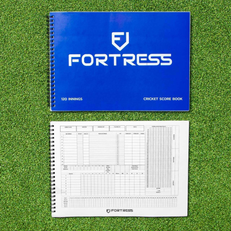 Professional FORTRESS Cricket Scorebook | Net World Sports