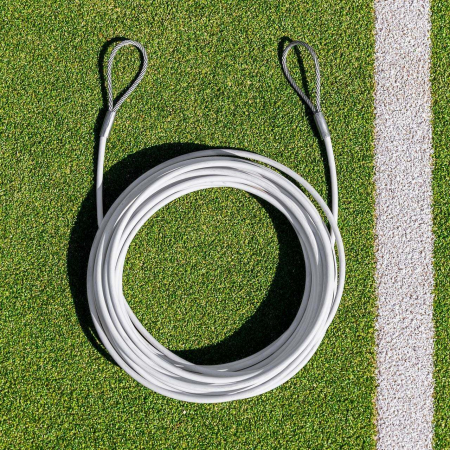 Tennis Net Headline Wire | Double Loop | Durable Tennis Net Headline Wire Cable | Net World Sports