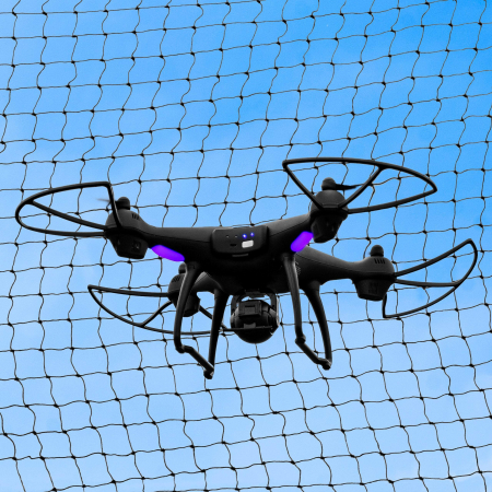 Custom Length Drone Containment Cage Netting 