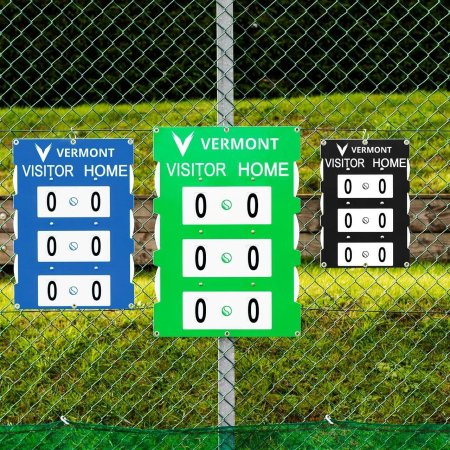 Vermont Fence Mounted Tennis Scoreboard [3 Sizes]