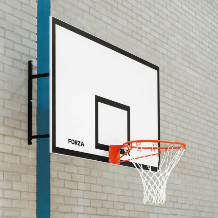 FORZA Wall Mounted Basketball Backboard & Hoop [Gymnasium Spec]