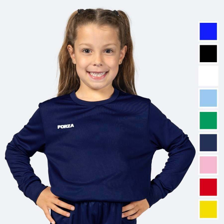 FORZA Kids' Classic Long Sleeve Football Shirts