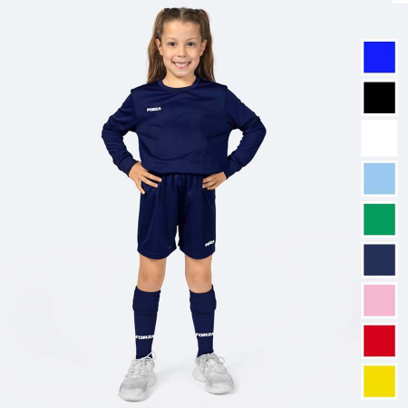 FORZA Kids' Classic Long Sleeve Football Kits