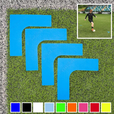 FORZA Pitch Line Marker Corners [Pack of 4] 