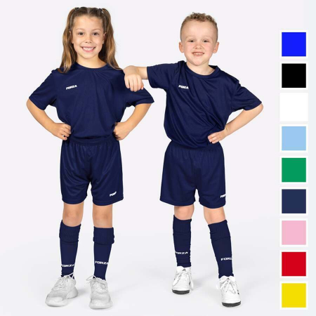 FORZA Kids' Classic Short Sleeve Football Kits