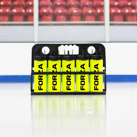 10 Ice Hockey Hygiene Water Bottles and Carrier (1L)