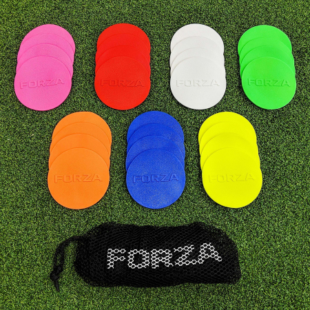 Multi-Coloured FORZA Flat Disc Markers