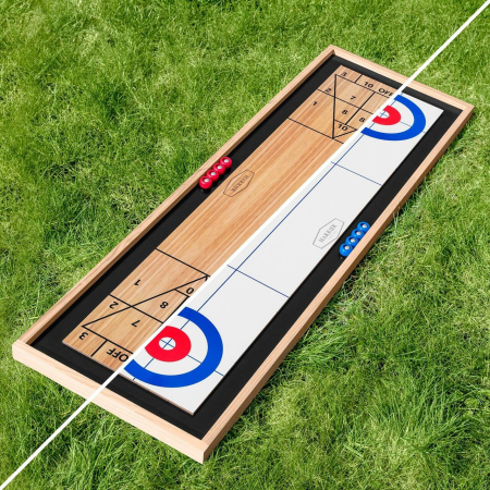 Harrier 2-In-1 Tabletop Curling & Shuffleboard