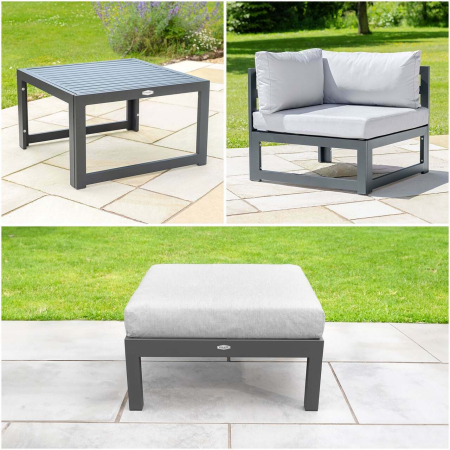 Harrier Luxury Corner Sofa & Table Set | Net World Sports