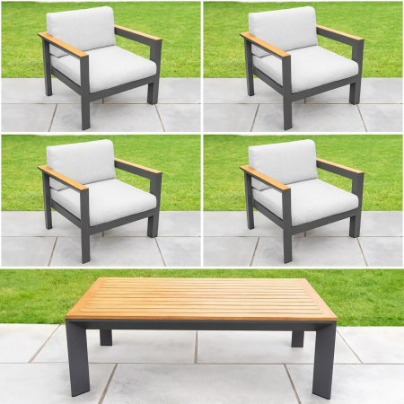 Harrier Luxury Corner Sofa & Table Set | Net World Sports