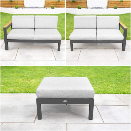 Harrier Luxury Corner Sofa & Table Set | Net World Sports
