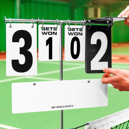Tennis Post Scoreboard | Post Mounted