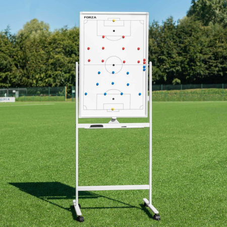 FORZA 90cm x 60cm Double Sided Wheeled Coaching Board
