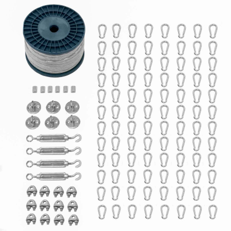 Netting Wire Tension Kit [For 35ft-70ft Batting Cages]