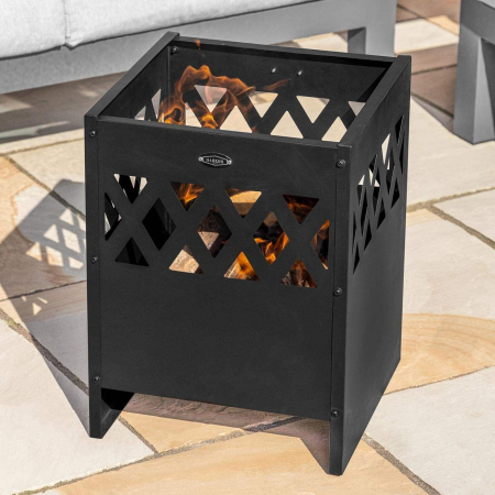 Harrier Square Fire Pit [16in] | Net World Sports