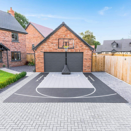FORZA Basketball Court Modular Floor Tiles System [FIBA/NBA Standard]