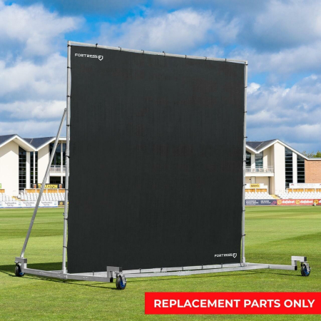 Replacement black mesh for cricket sight screen