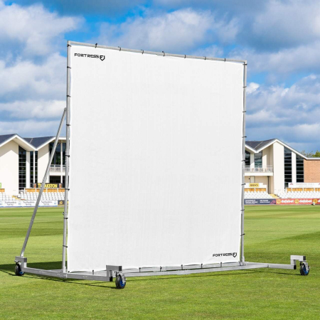 FORTRESS Mesh Cricket Sight Screen [360°/Fixed Wheels]