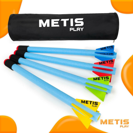 Bull nose foam javelins for kids