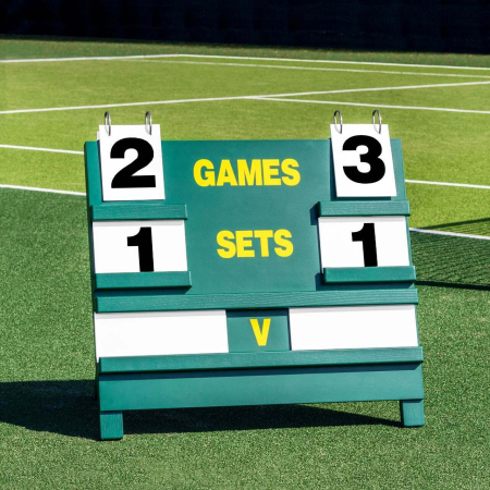Freestanding Tennis Scoreboard 
