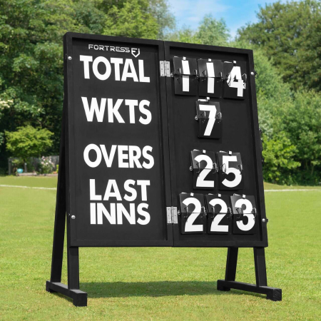 Folding Wooden Cricket Scoreboard | Net World Sports