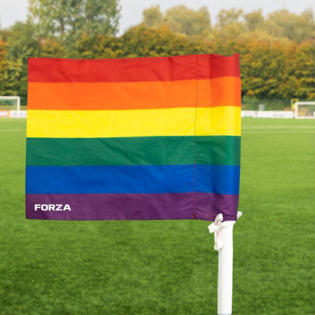 FORZA Rainbow/Pride Corner Flags - Pack Of 4