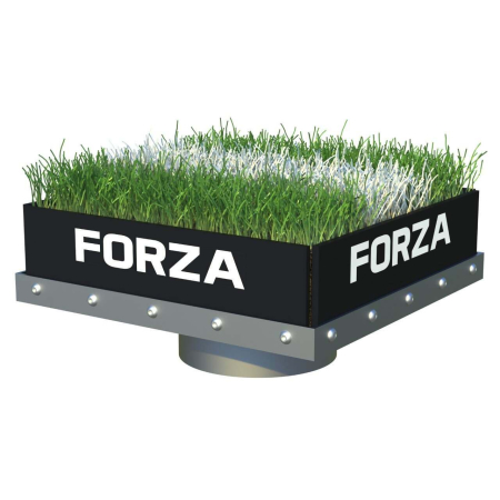 FORZA Rugby Post Ground Socket Turf Trays [2x Sizes]