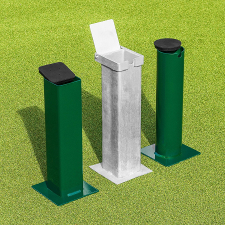 Square Tennis Post Socket - Ground Sockets - Socket Caps / Lids | Net World Sports 