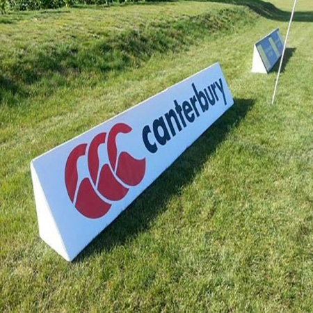 Rugby Pitch Advertising Wedges | Net World Sports
