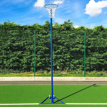 Freestanding Netball Posts [School Standard - 26kg]