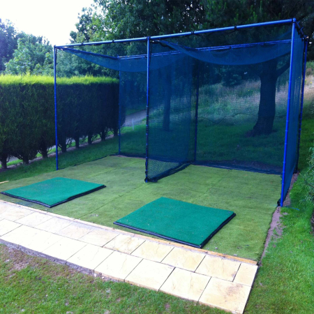 Socketed Professional Golf Cage and Net