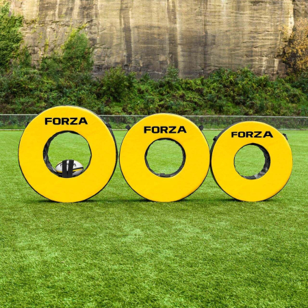 Aussie Rules Football Round Tackle Shield 