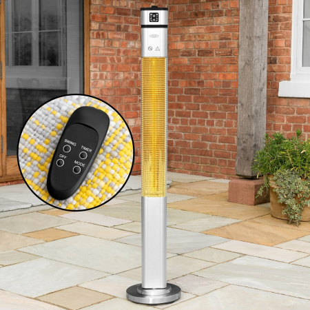Harrier 2000W Tower Patio Heater | Net World Sports
