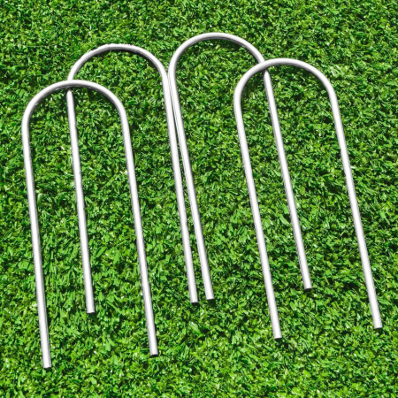 Steel U-Peg Goal Anchors