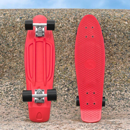 VICI Cruiser Skateboard [22in] - Red & Black | Net World Sports