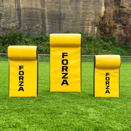 Red Rugby Tackle Shield