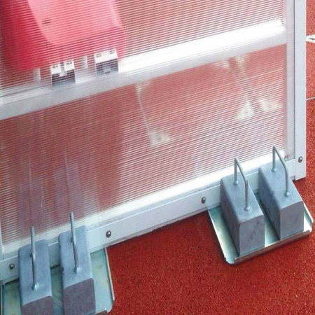 Team Shelter Weight Plates - Secure Your Football Dugout To The Ground